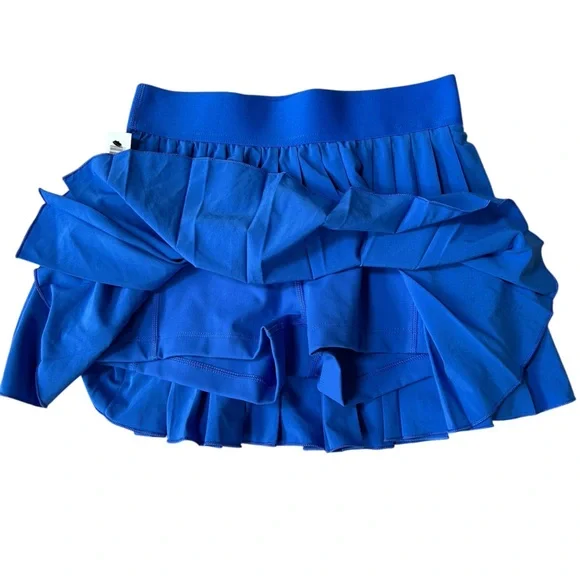 NWT Aritzia TNAction Tennis Pro Skirt Cali Blue XS Pleated Athletic Skort - Picture 6 of 11